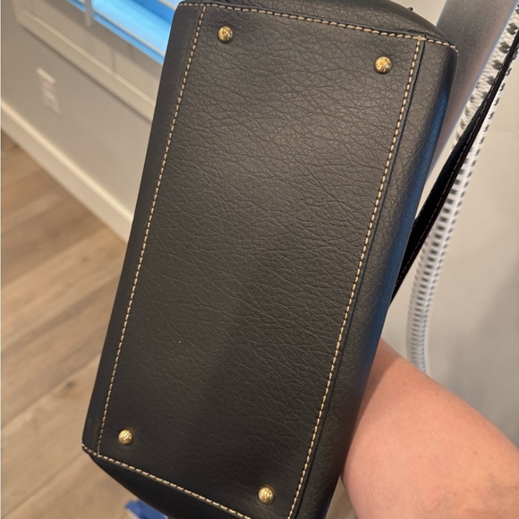 Lauren Ralph Lauren Sheldon black leather convertible purse - Picture 10 of 10